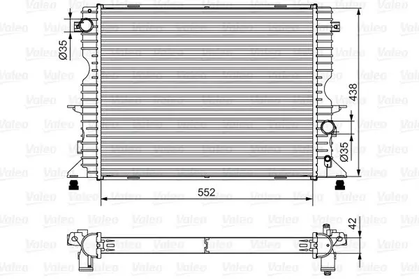 VALEO 701545 Теплообменник