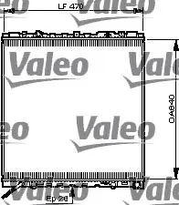 VALEO 735503 Радиатор, охлаждение двигателя