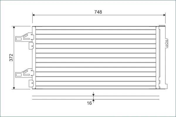 VALEO 814085 Конденсатор
