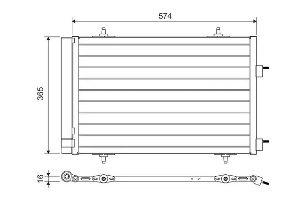 VALEO 814365 Конденсатор