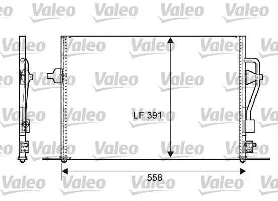 VALEO 817232 Конденсатор