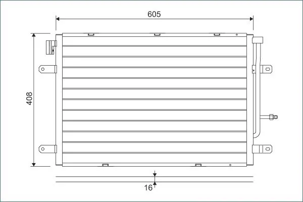 VALEO 818190 Конденсатор