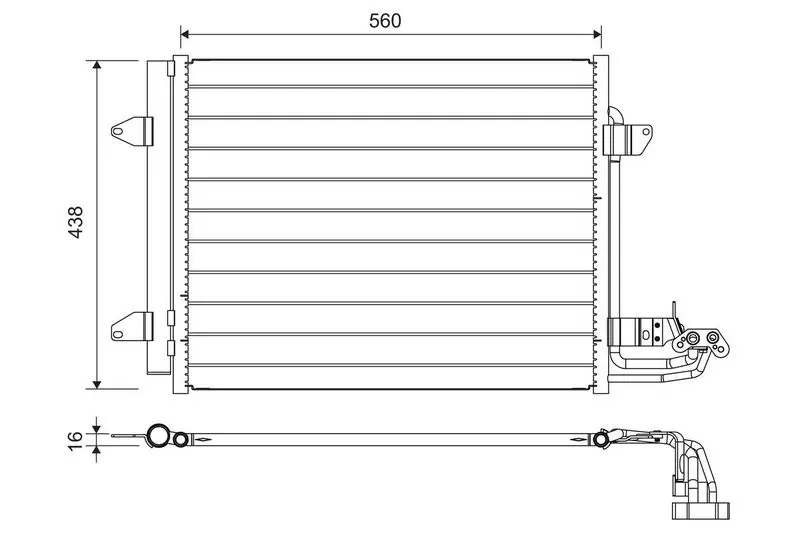 VALEO 817806 Конденсатор
