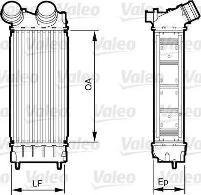 VALEO 818226 Теплообменник