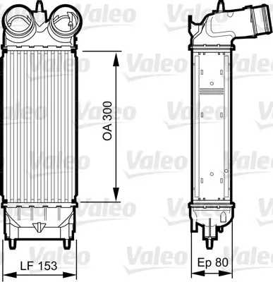 VALEO 818244 Теплообменник