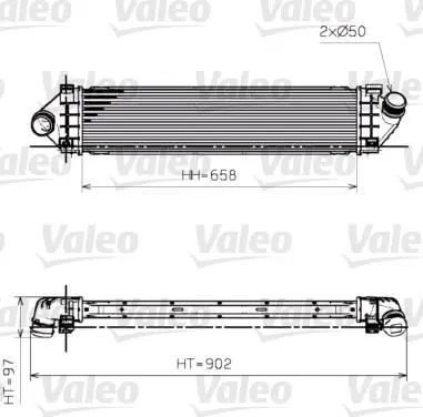 VALEO 818246 Теплообменник