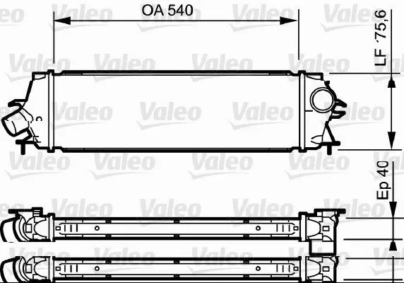 VALEO 818771 Теплообменник
