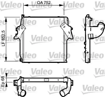 VALEO 818781 Теплообменник