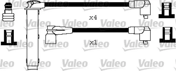 VALEO 346237 Комплект электропроводки