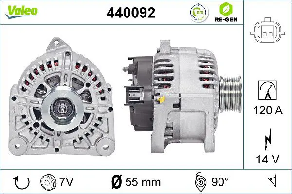 VALEO 440092 Генератор