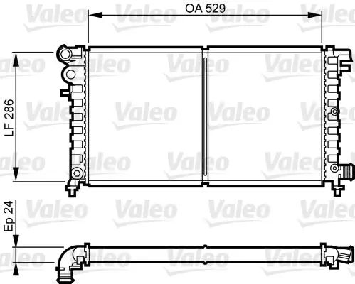 VALEO 731530 Теплообменник