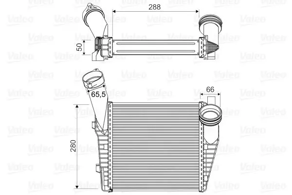 VALEO 818814 Теплообменник