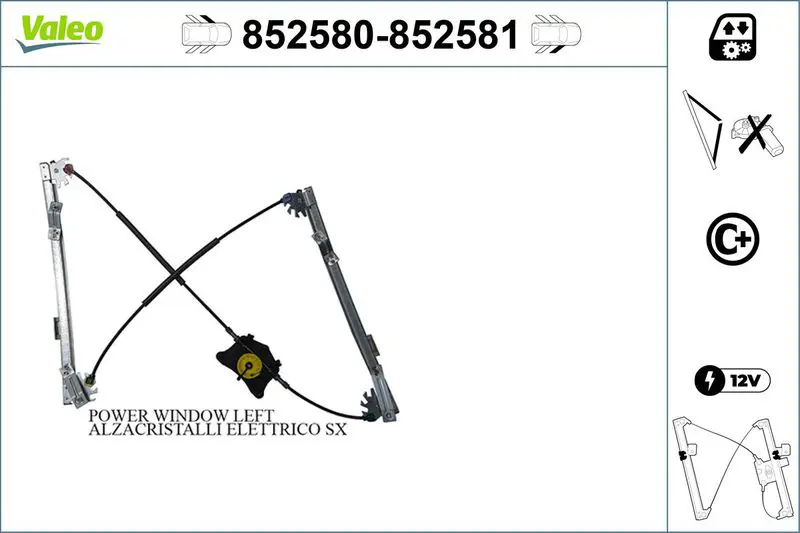  Window Lift Front Left