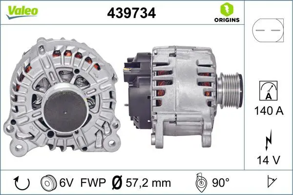 VALEO 439734 Генератор