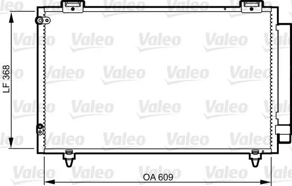 VALEO 817805 Конденсатор