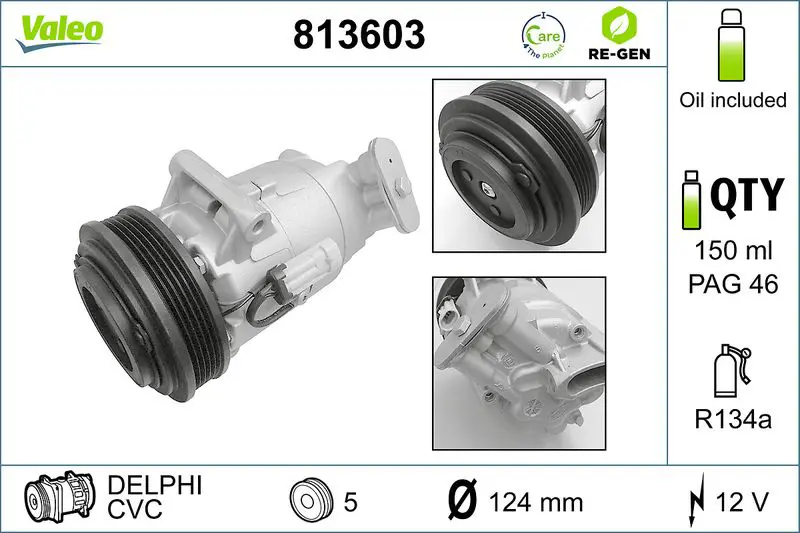 Valeo 813603 Компрессор