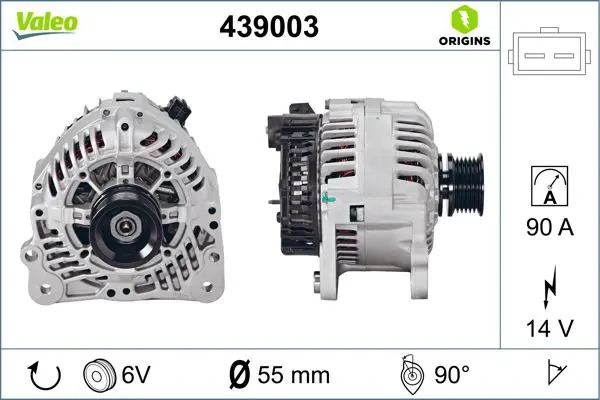 VALEO 439003 Генератор