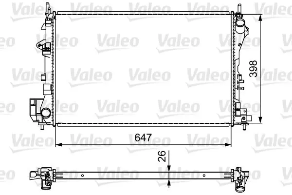 VALEO 732877 Теплообменник