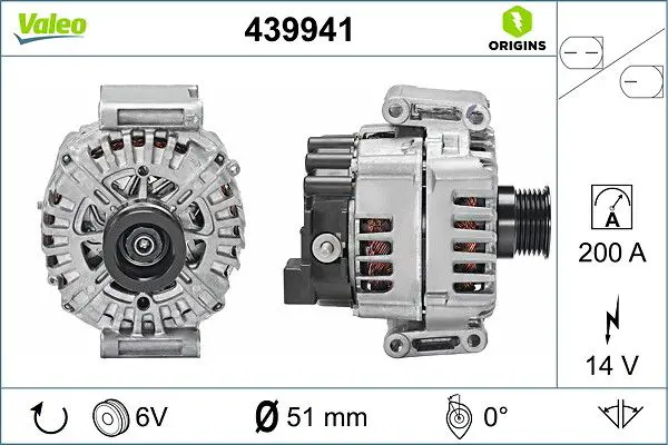 VALEO 439941 Генератор