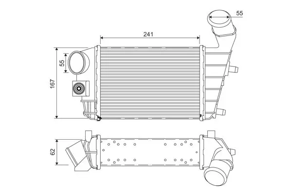 VALEO 817862 Теплообменник
