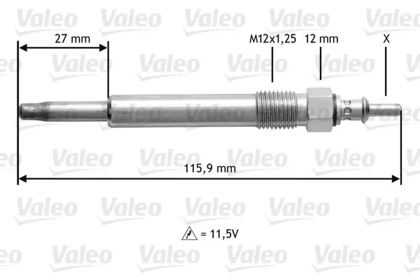 345129 GLOW PLUG