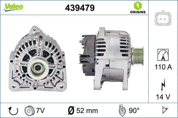 VALEO 439479 Генератор