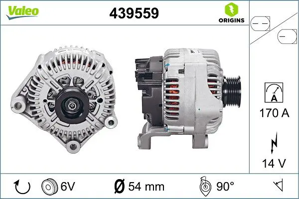 VALEO 439559 Генератор