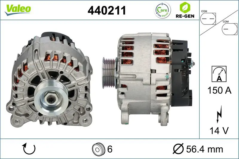 VALEO 440211 Генератор