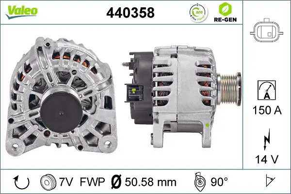 VALEO 440358 Генератор