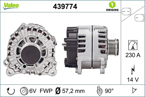 VALEO 439774 Генератор
