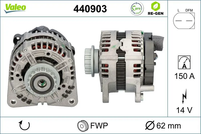 VALEO 440903 Генератор