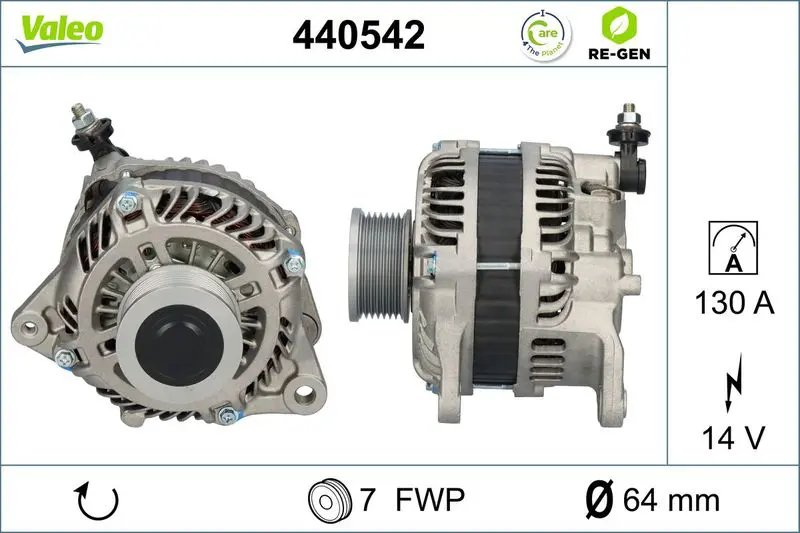 440542 ALTERNATOR REMAN RE GEN