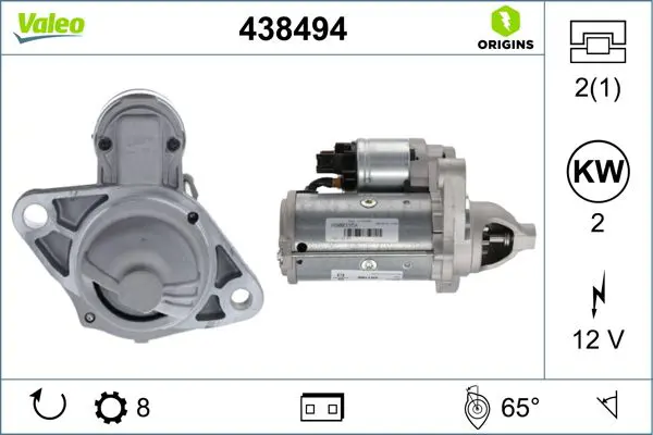 438494 STARTER NEW ORIGIN