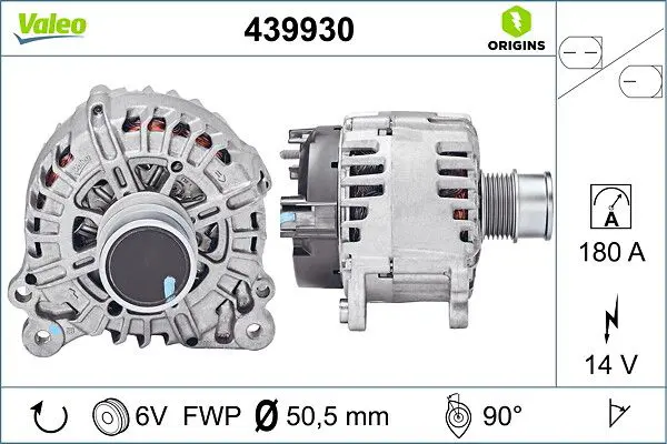 VALEO 439930 Генератор