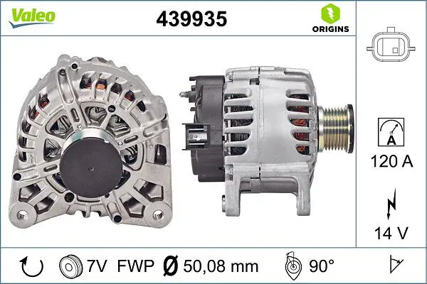 VALEO 439935 Генератор