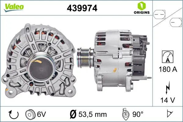 VALEO 439974 Генератор