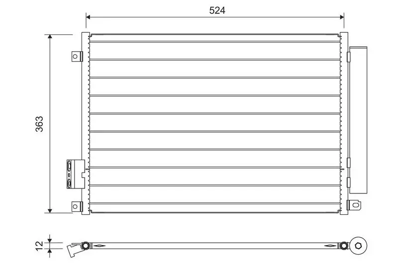 VALEO 814155 Конденсатор
