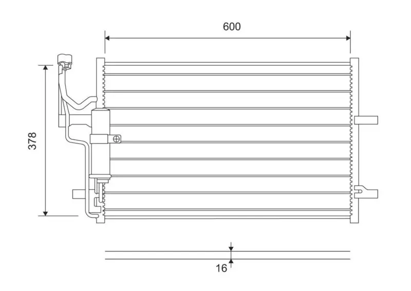VALEO 814265 Конденсатор