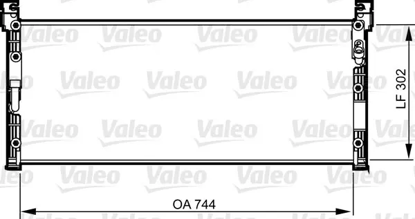 VALEO 814285 Конденсор кондиционера