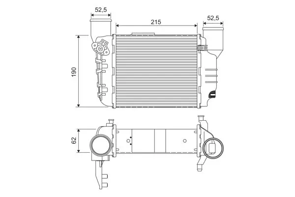 VALEO 817867 Теплообменник