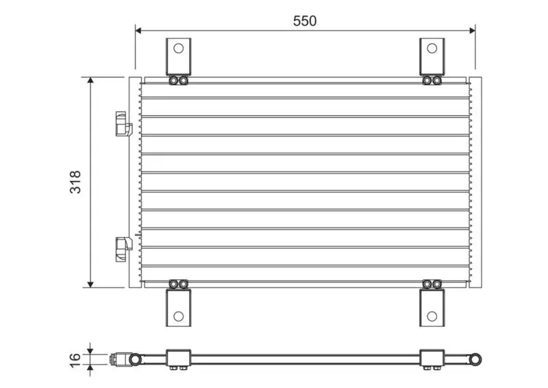 VALEO 818018 Конденсатор