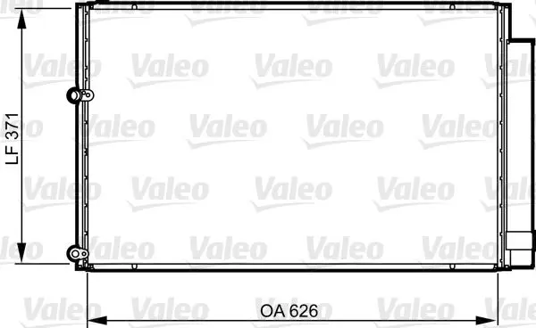 VALEO 814158 Конденсатор