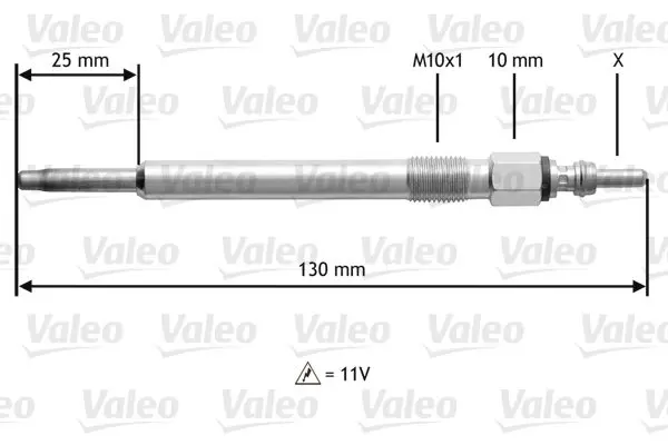 345166 GLOW PLUG