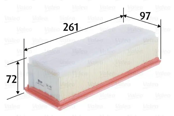 VALEO 585417 Воздушный фильтр