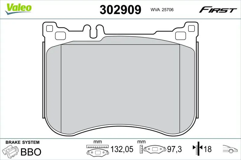 VALEO 302909 Spare part