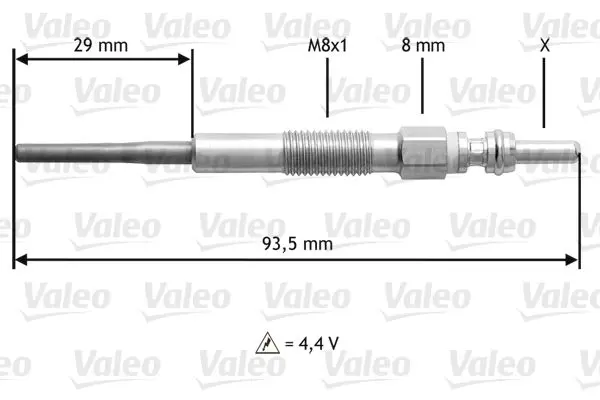 345206 GLOW PLUG