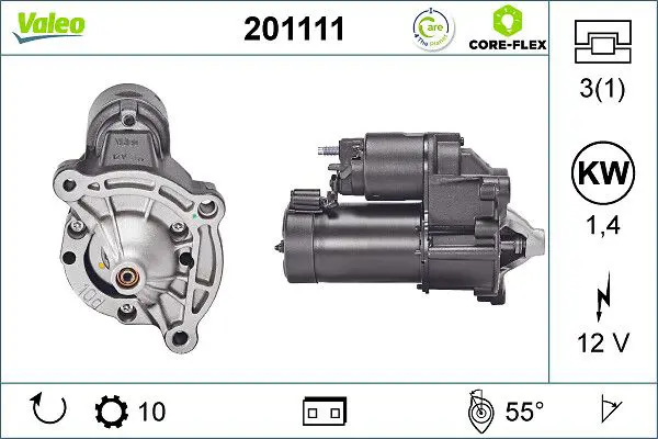  STARTER REMAN - CORE-FLEX