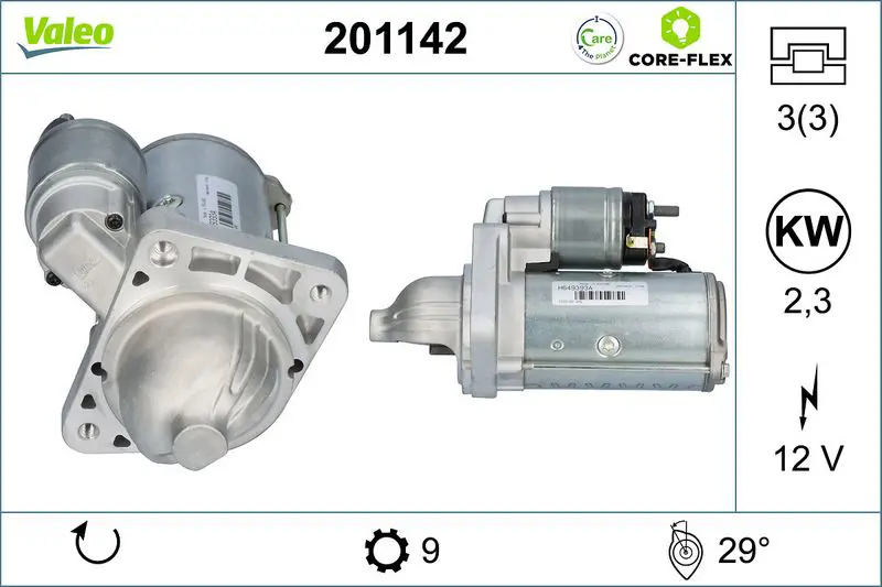  STARTER REMAN - CORE-FLEX
