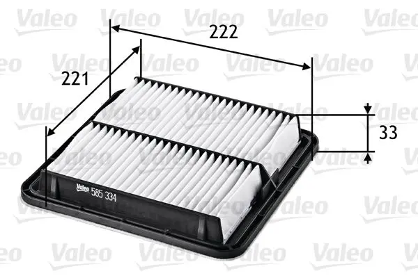 VALEO 585334 Фильтр