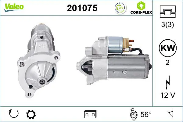  STARTER REMAN - CORE-FLEX